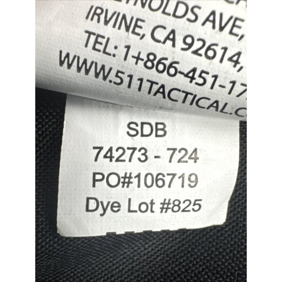 5.11 Tactical Cargo Pants Mens Actual 36x33 Blue Ripstop Utility 74273 Pleated - Picture 6 of 13